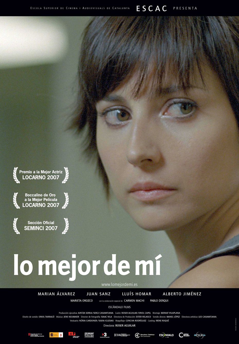 ‘Lo mejor de mí’, de Roser Aguilar, el millor de l’ESCAC, de Josep Maixenchs
