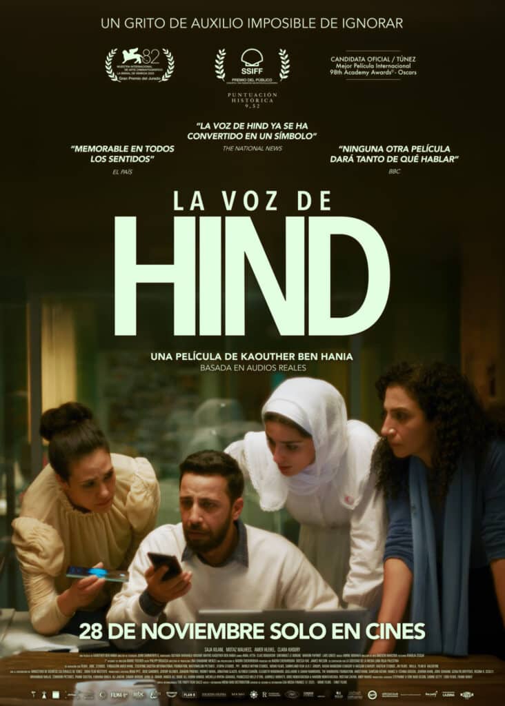 La voz de Hind: Filmar (i escoltar) un genocidi