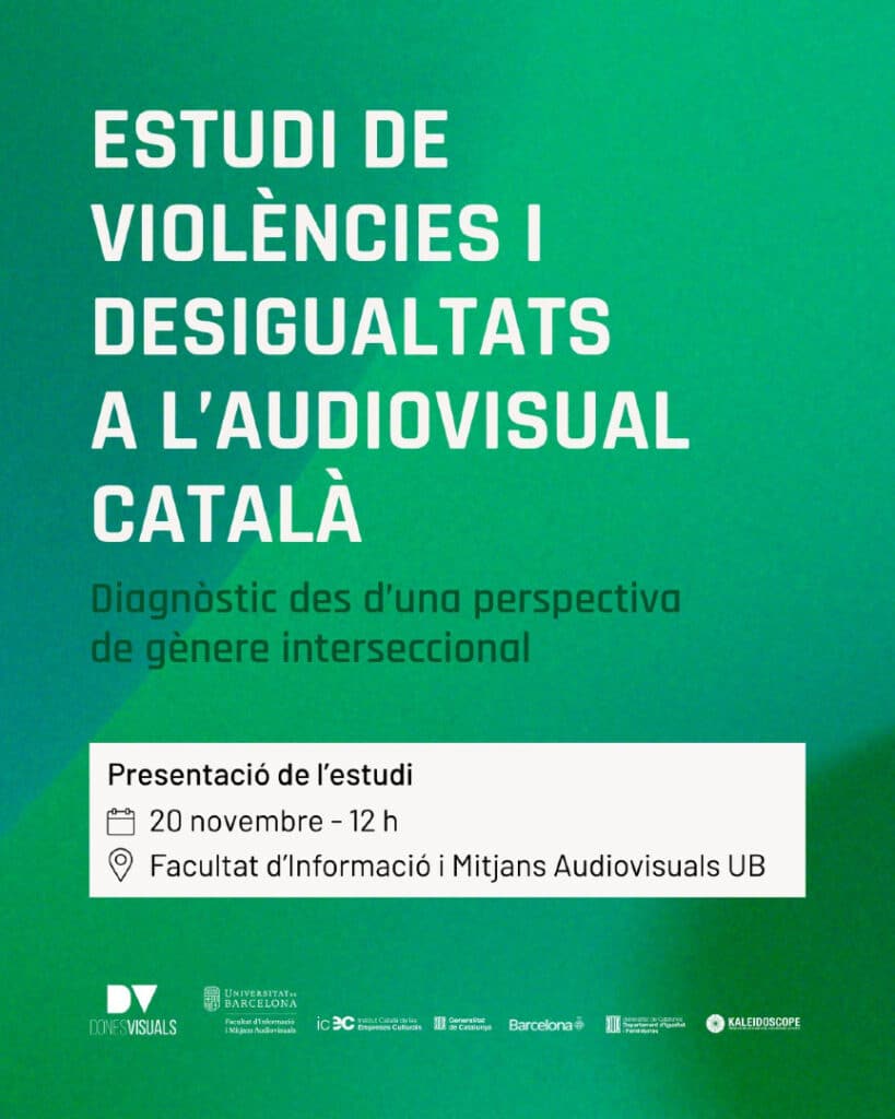 Las violencias y las desigualdades en la industria audiovisual catalana desde una perspectiva interseccional